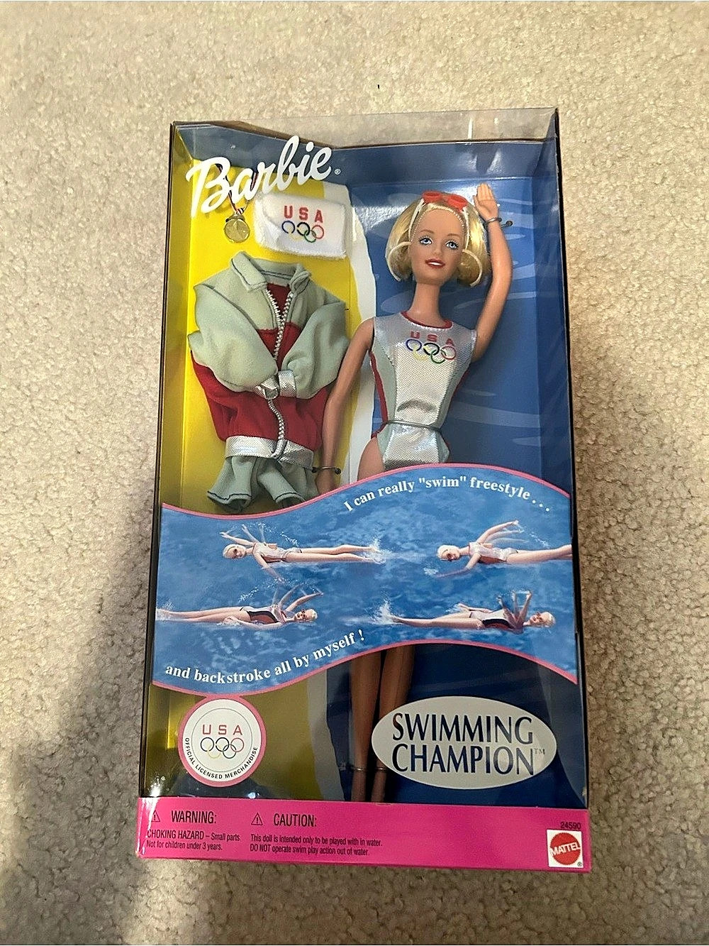 1999 Mattel Swimming Champion Barbie